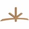 Ekena Millwork Alberta Smooth Timber Gable Bracket, Western Red Cedar, 96"W x 32"H x 3 1/2"D x 3 1/2"F, 8/12 Pitch GBW096X32X0404ALB00SWR - alternate 4